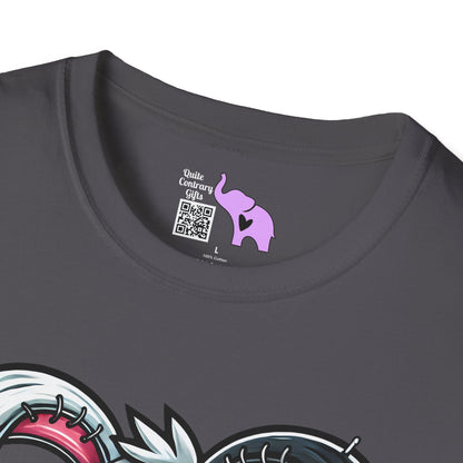 Scary On Voodoo Bunny Adult T-shirt