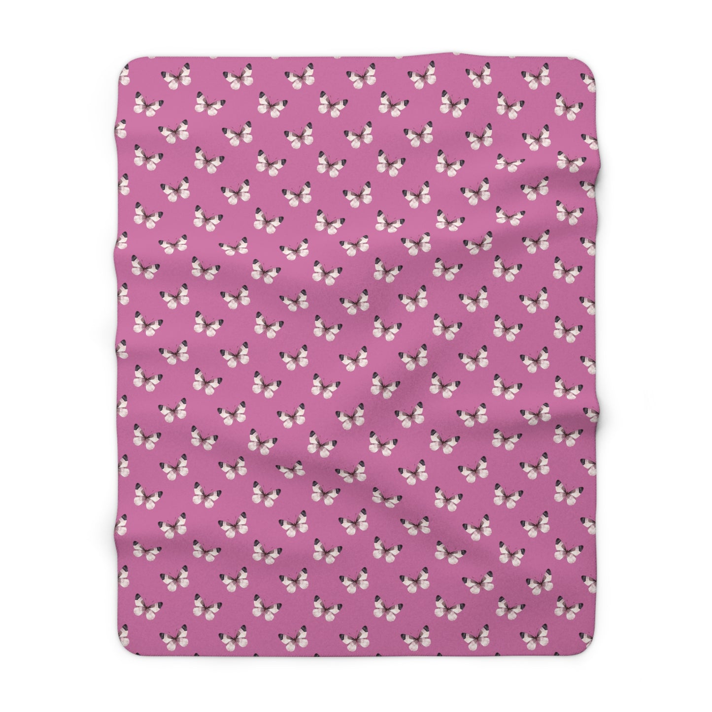 Blush Flutter Fleece Blanket