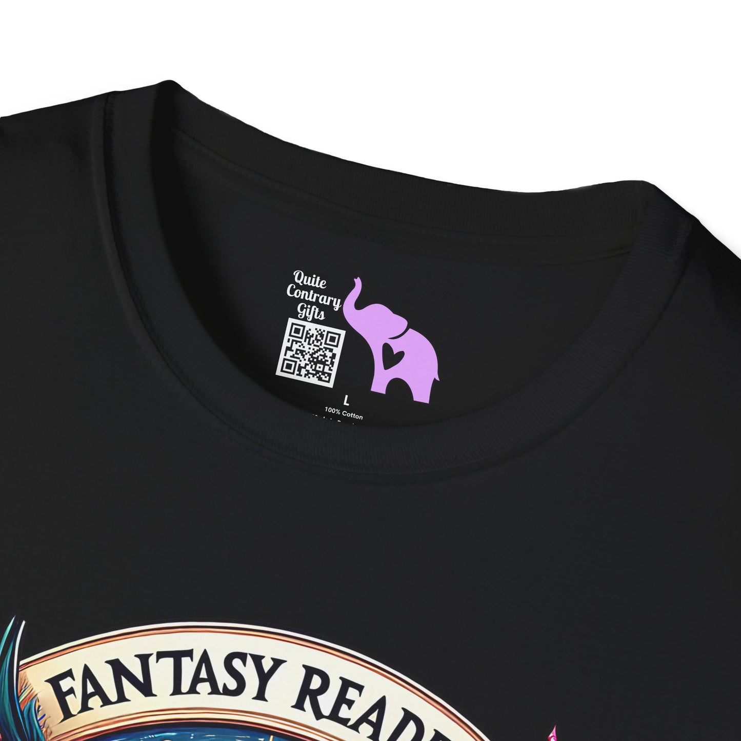 Fantasy Readers Book Club (Dragons) Adult T-shirt