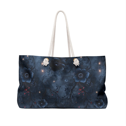 Black Roses & Vines Weekender Bag