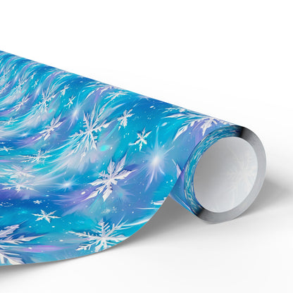Frosted Elegance Wrapping Paper