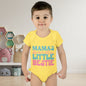 Mama's Dramatic Little Bestie Baby Rib Bodysuit