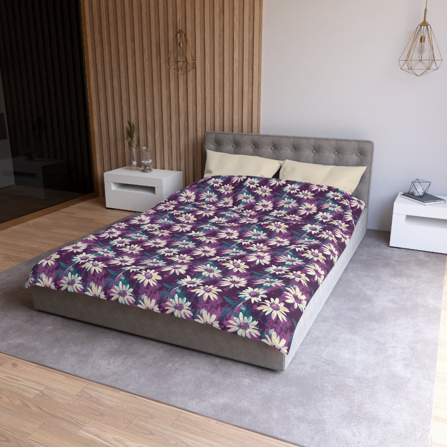 Twilight Daisy Meadow Duvet Bedding Set