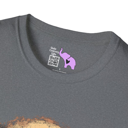 Bat Over Moon Adult T-shirt