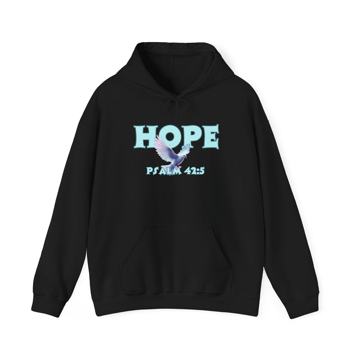 HOPE Psalm 42:5 Heavy Blend™ Hooded Sweatshirt