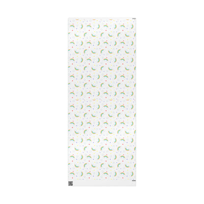 Rainbow Smiles & Stars Wrapping Paper