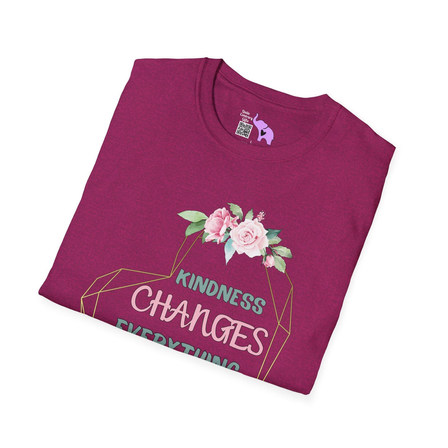 Kindness Changes Everything Adult T-shirt