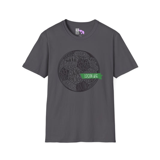 Personalized Soccer Cheer Team Adult T-shirt