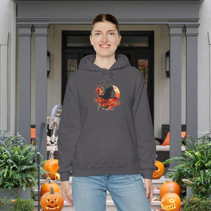 ""Halloween Crows Heavy Blend™ Hooded Sweatshirt