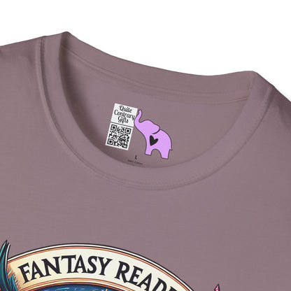 Fantasy Readers Book Club (Dragons) Adult T-shirt