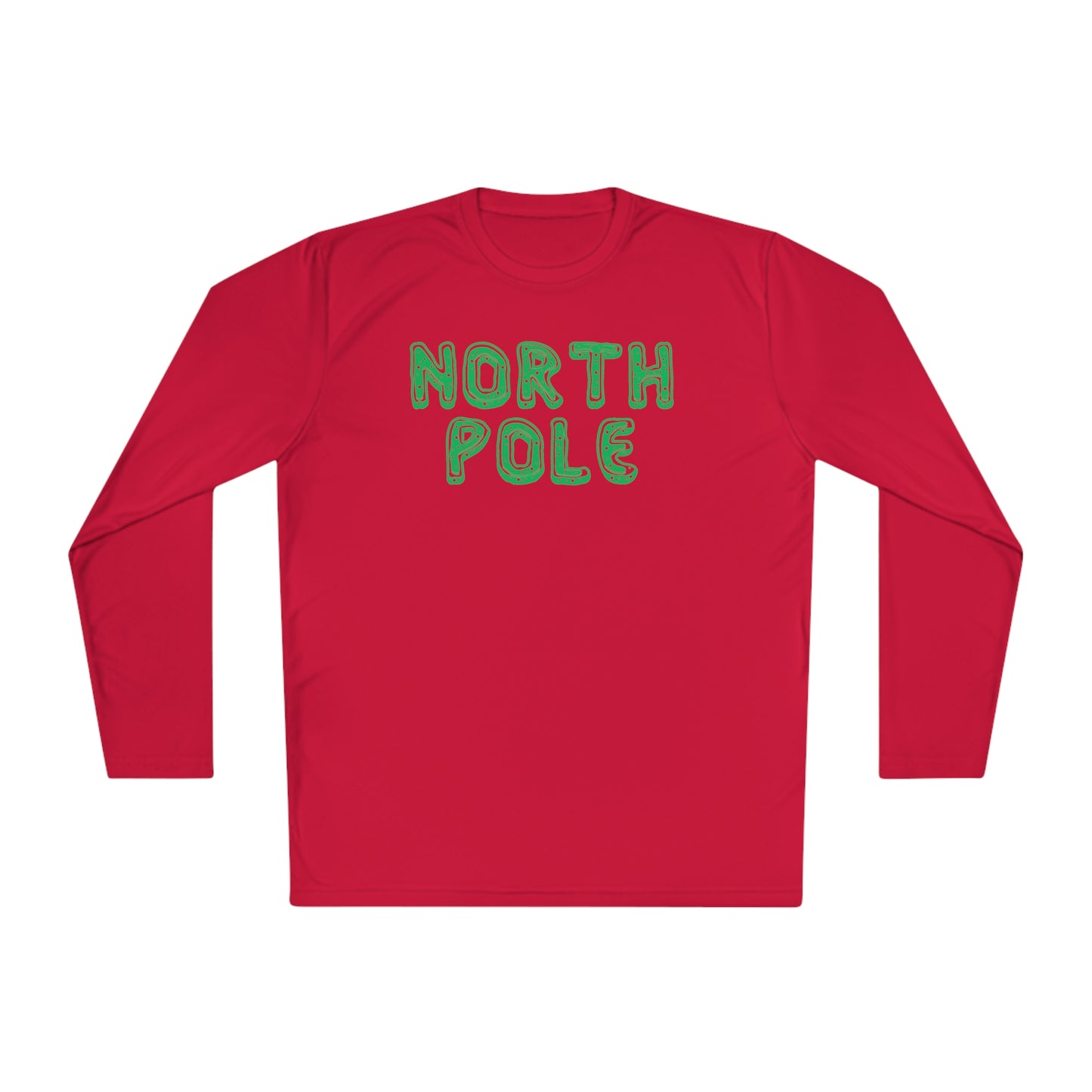 North Pole Adult Long Sleeve Tee