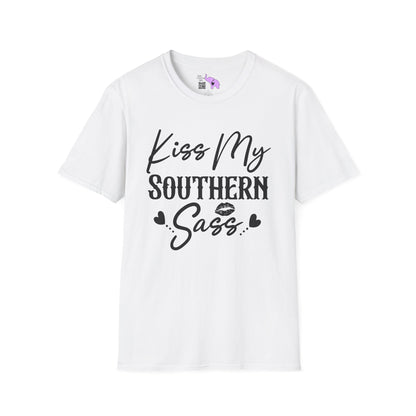 Kiss My Southern Sass Adult T-shirt