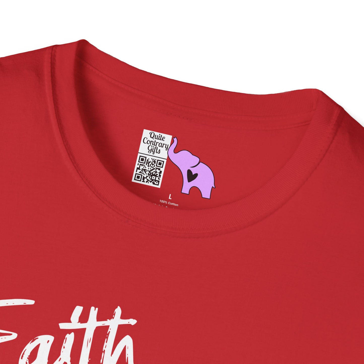 Faith Can Move Mountains Adult T-shirt