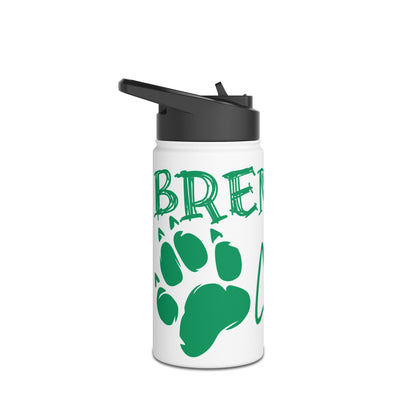 Brenham Cubs w/Claws Stainless Steel Water Bottle