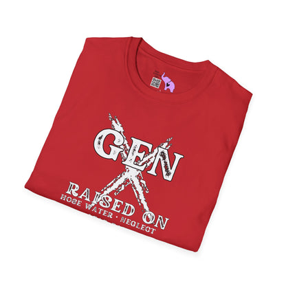 Gen X Raised On.. We Are... Leave Us Alone Adult T-shirt