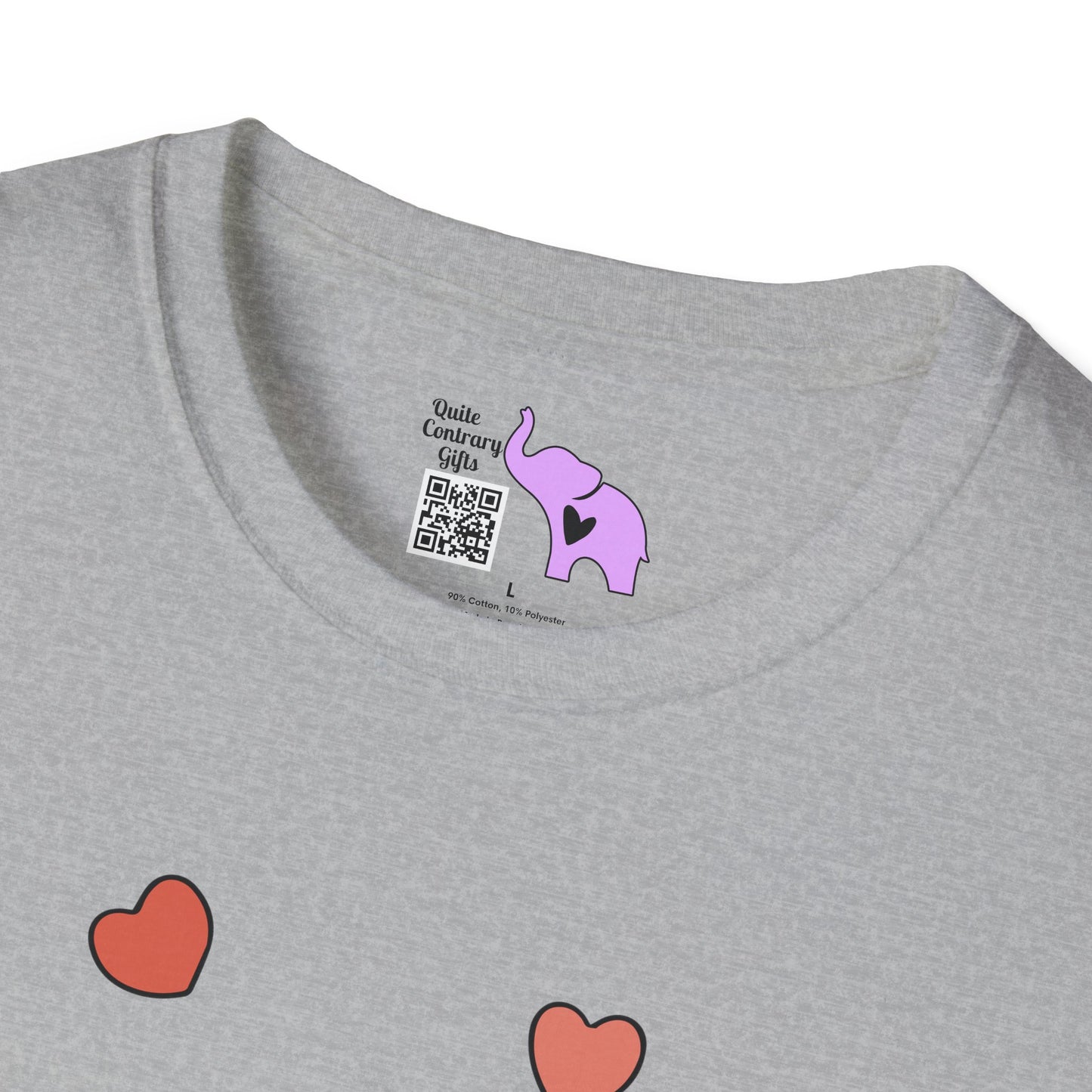 Valentine Mickey Loves Minnie Adult Tshirt