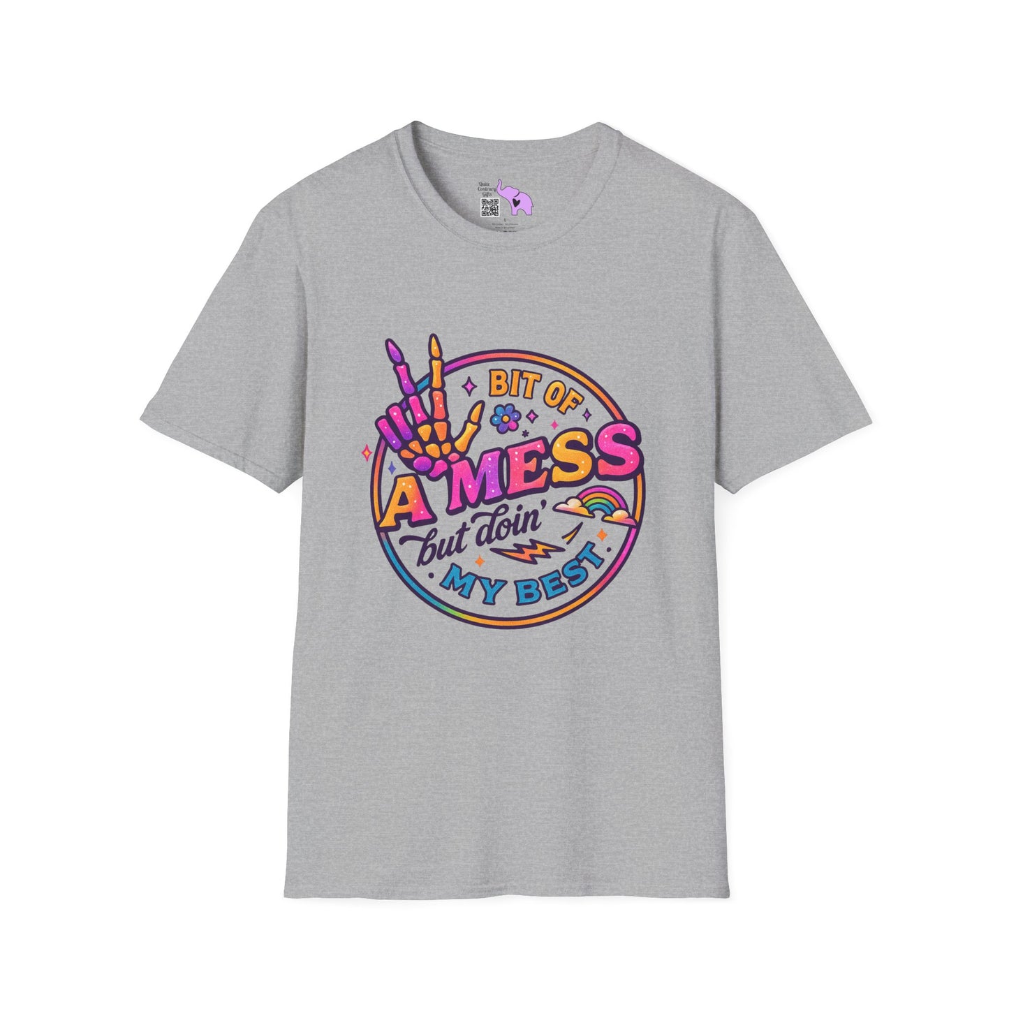 Bit of a Mess But Doin' My Best Adult T-shirt