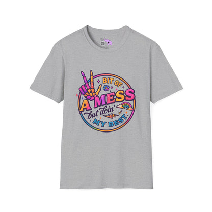 Bit of a Mess But Doin' My Best Adult T-shirt