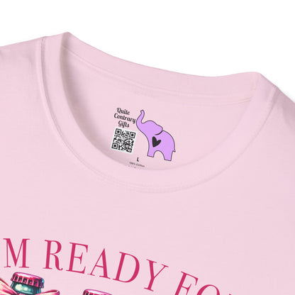 I'm Ready for Beerloween Pink Adult T-shirt