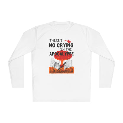 There's No Crying In The Apocolypse Unisex Lightweight Long Sleeve Tee