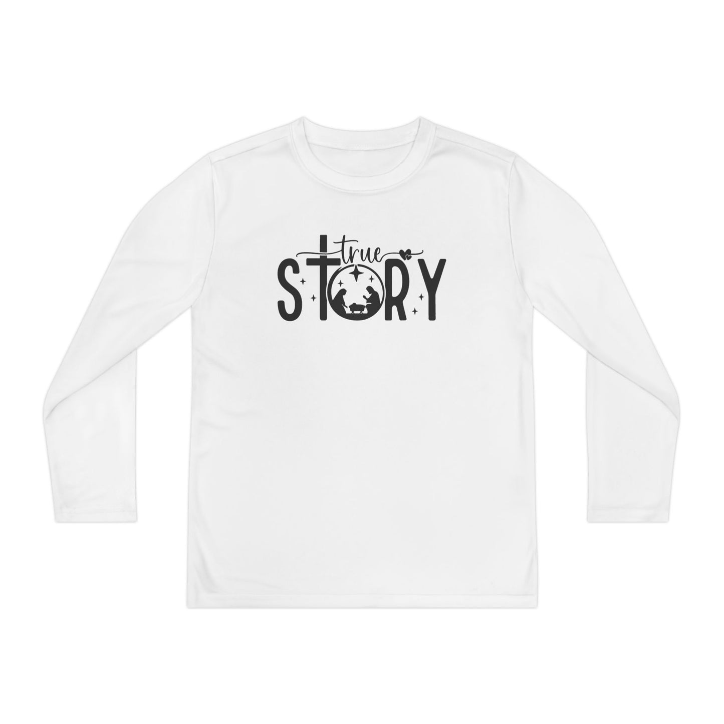 True Story (Nativity) Youth Long Sleeve Tee