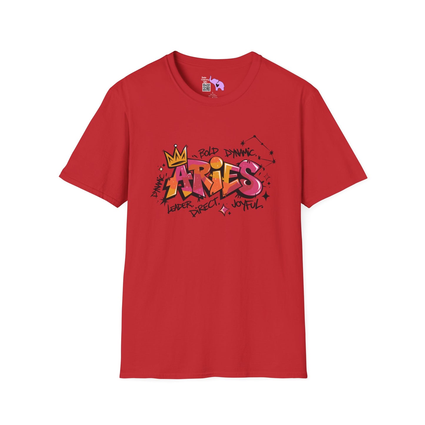 Aries Street Art Adult T-shirt