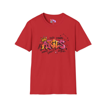 Aries Street Art Adult T-shirt