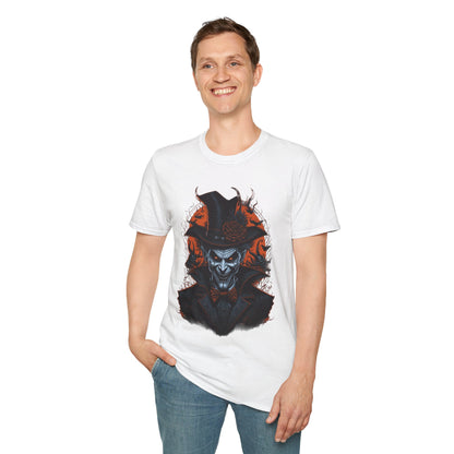 Creepy Demon in Top Hat T-shirt