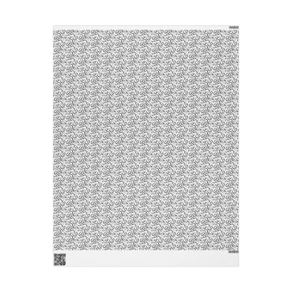 Grunge Scribbles Wrapping Paper