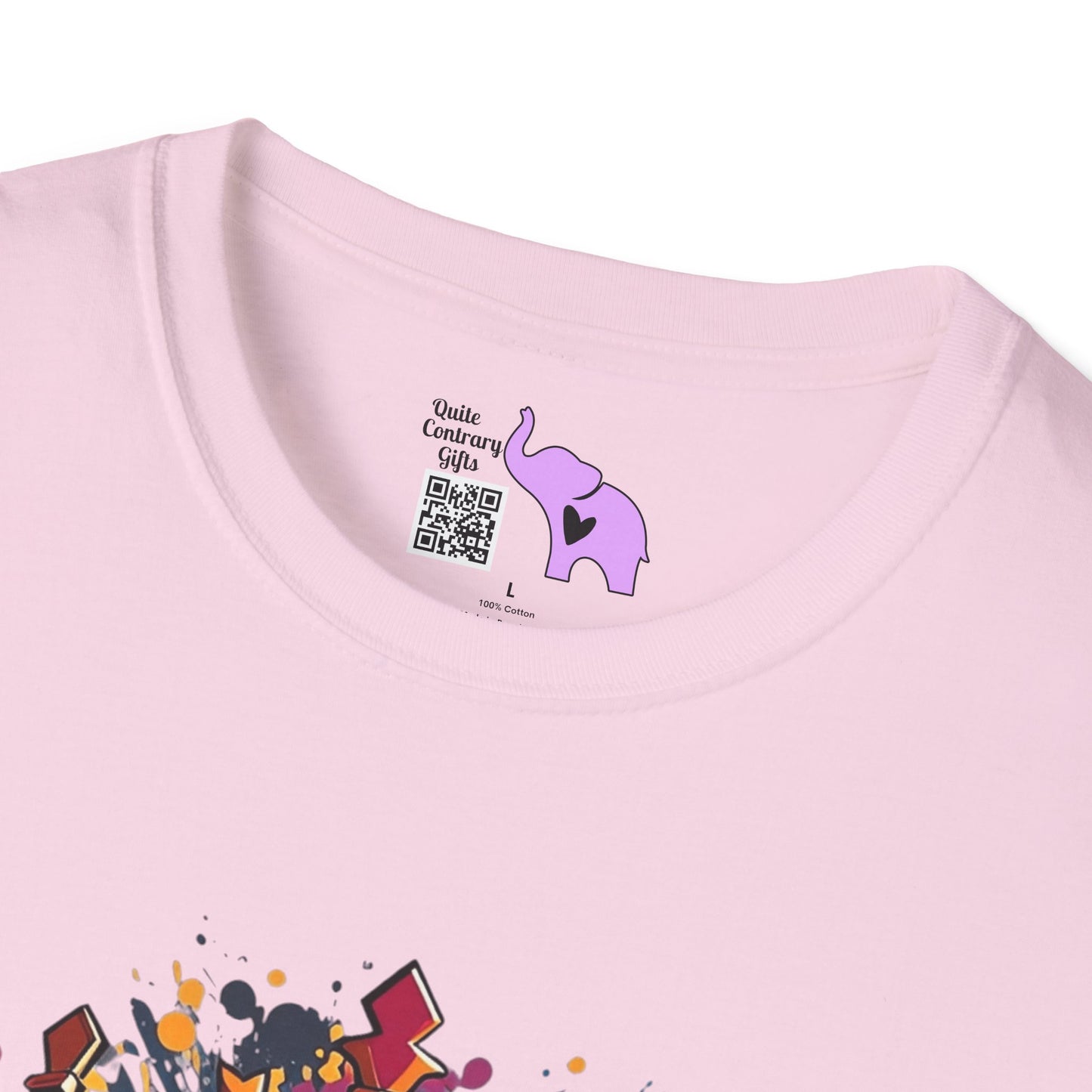 Colorful Crowned Skull Adult T-shirt