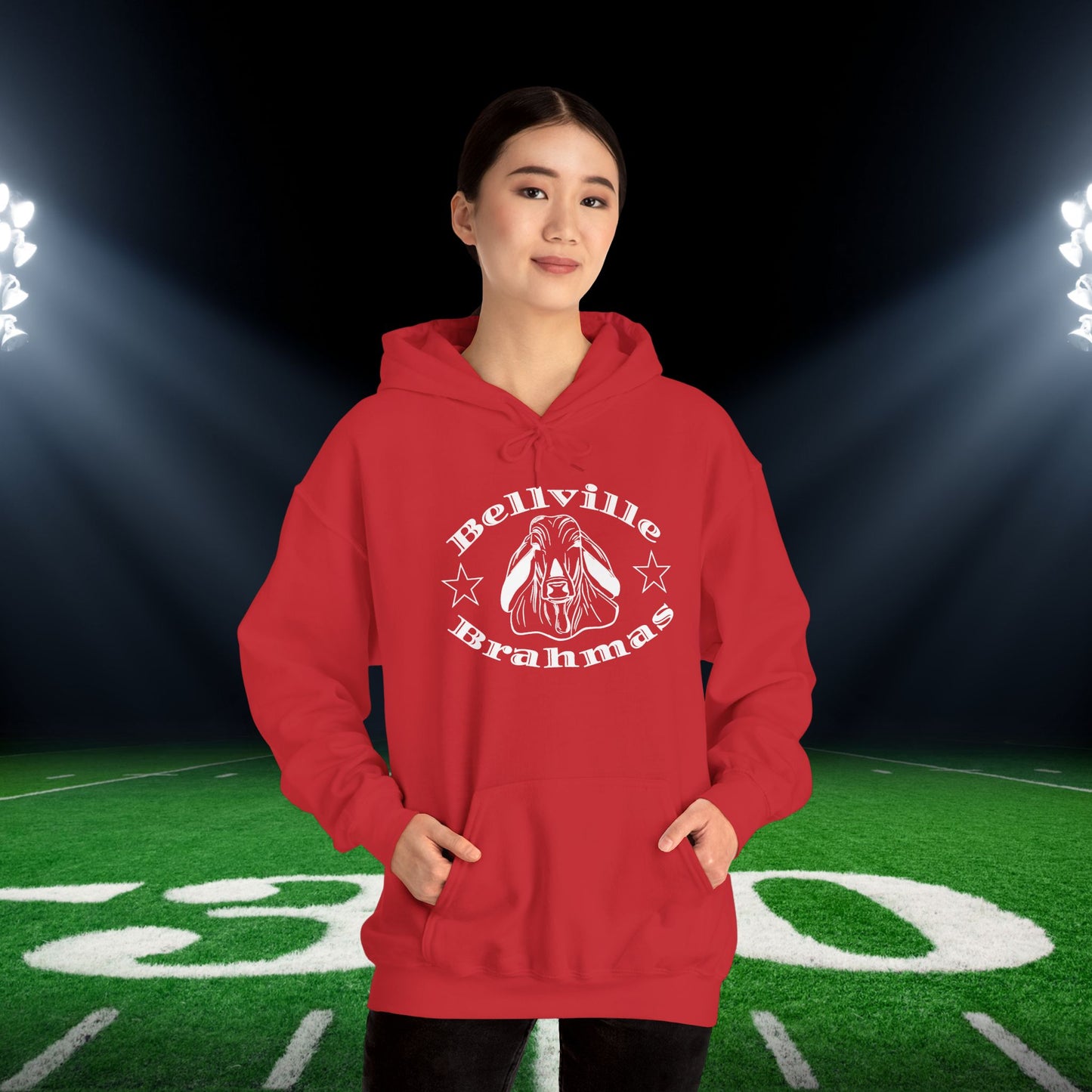 Bellville Brahma Classic Adult Heavy Blend™ Hooded Sweatshirt