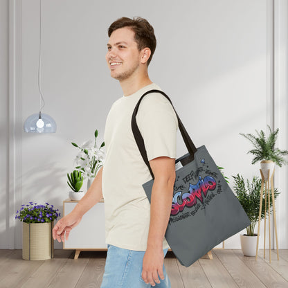 Scorpio Street Art Canvas Tote Bag