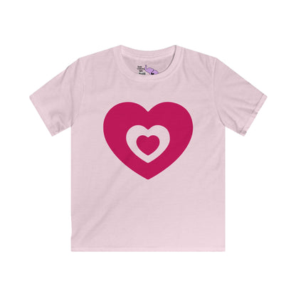 Heart 6 Youth Softstyle Tee