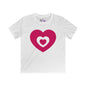 Heart 6 Youth Softstyle Tee