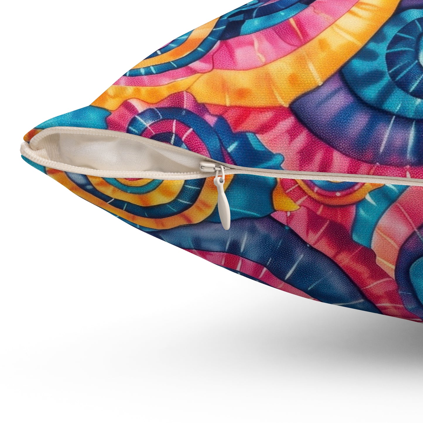 Rainbow Revolt Throw Pillow