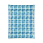 Ocean Sunset Plaid Comforter
