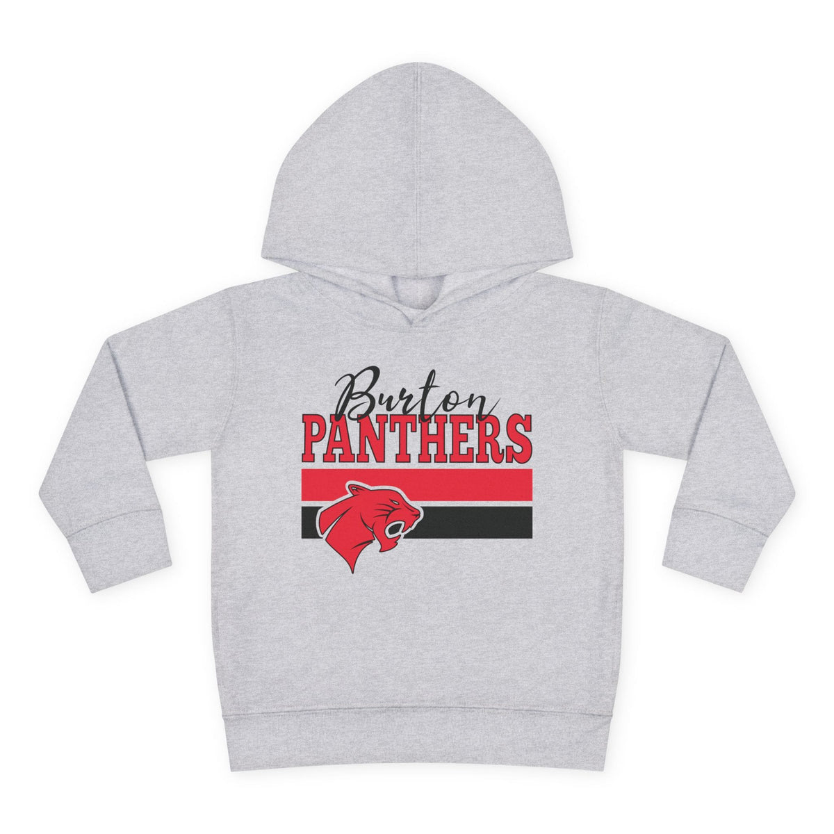 Burton Panthers w/Mascot & Stripes Toddler Hoodie