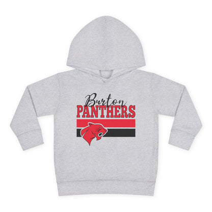 Burton Panthers w/Mascot & Stripes Toddler Hoodie
