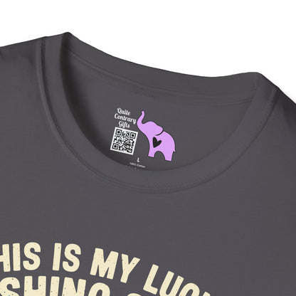 This Is My Lucky Fishing Shirt Adult T-shirt