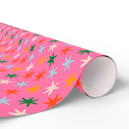 Pink Sparkle Wrapping Paper