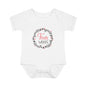 Pink Milestone Wreath Onesie-Four Weeks