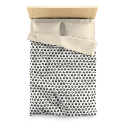 Soccer Gold Rush Microfiber Duvet Cover