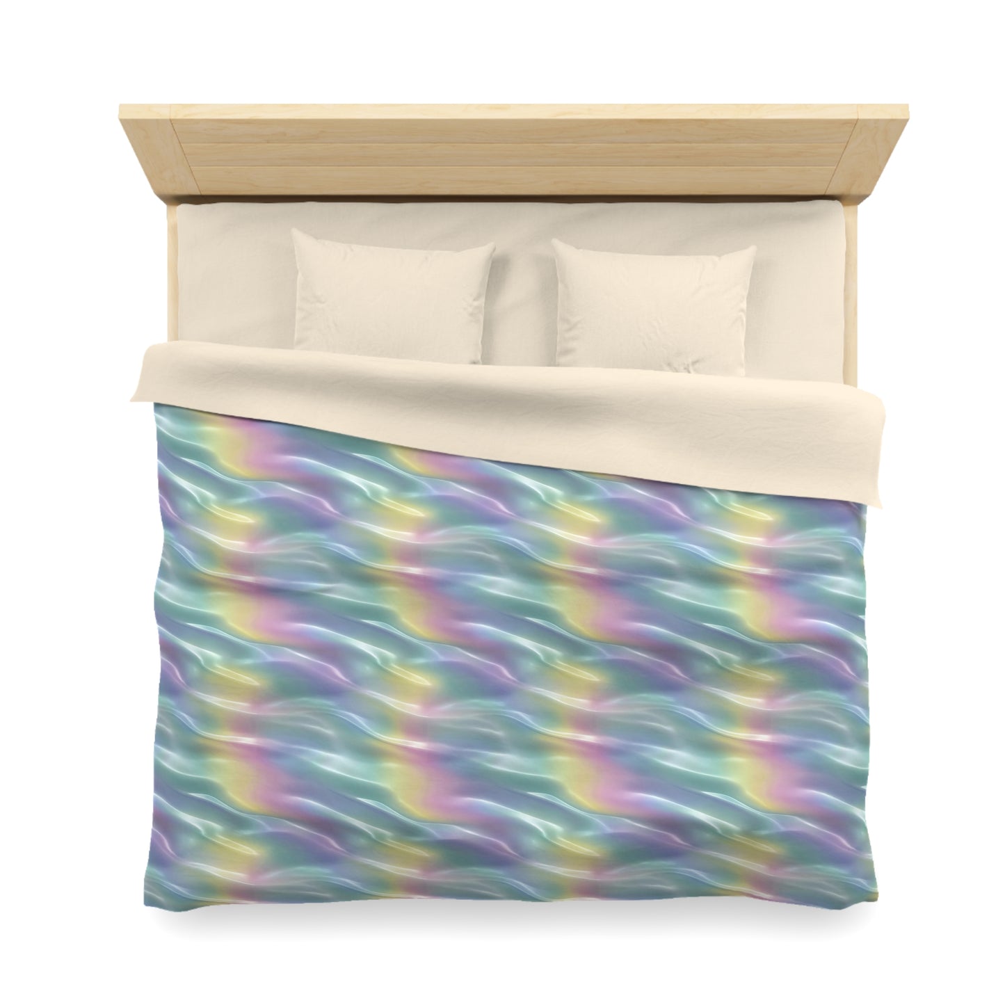 Pastel Mirage Microfiber Duvet Cover