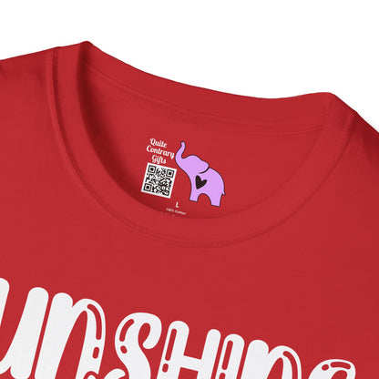 Sunshine Mixed With A Little Hurricane Adult T-shirt