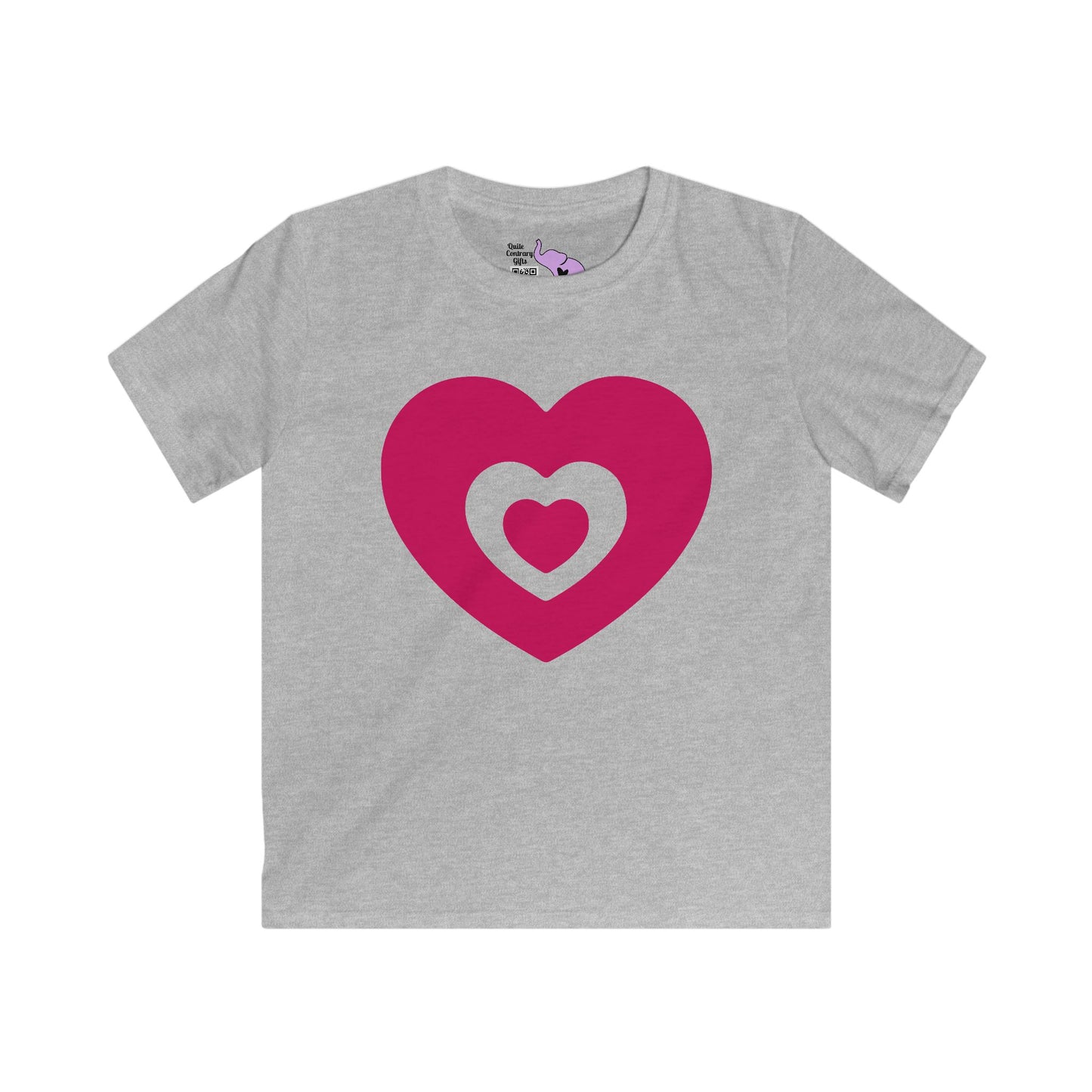 Heart 6 Youth Softstyle Tee