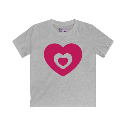 Heart 6 Youth Softstyle Tee