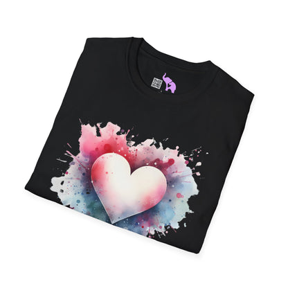 Painted With Love Adult T-shirt
