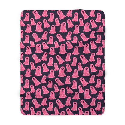 Boo Crew Sherpa Fleece Blanket