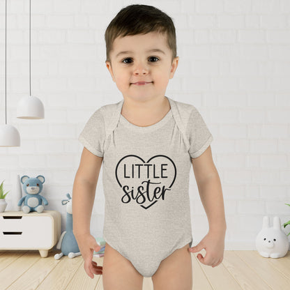 Little Sister Baby Bodysuit