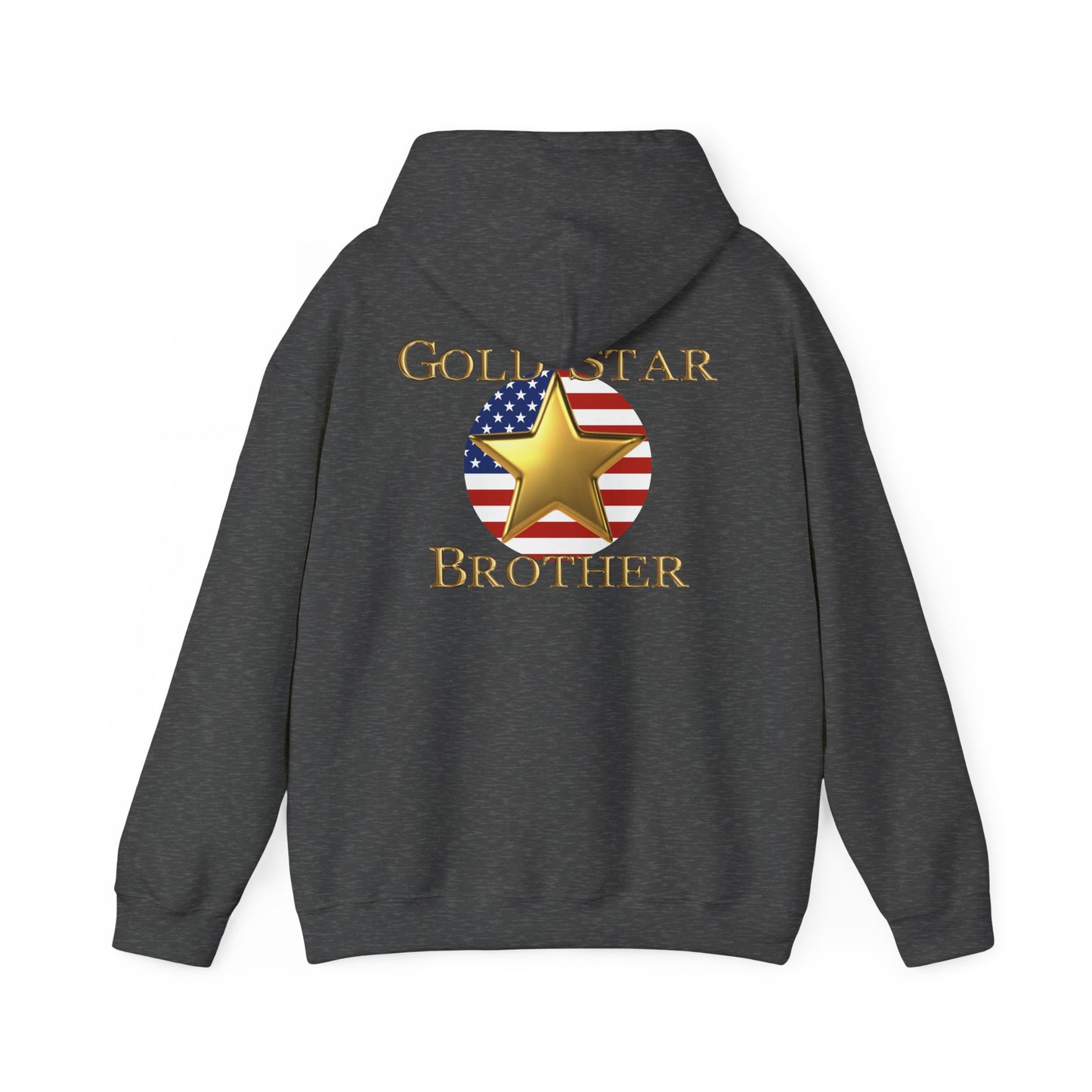 Gold Star Brother Heavy Blend™ Hooded Sweatshirt
